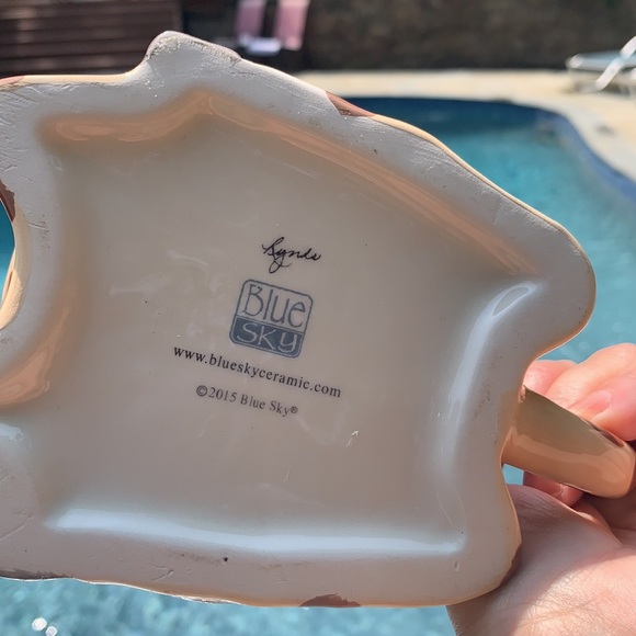 New Blue Sky Giraffe Tea Pot for One - Picture 10 of 11